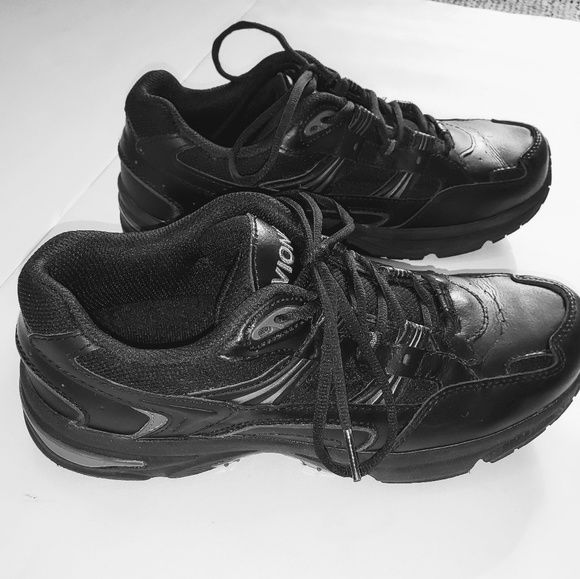 Vionics Shoes - Vionic Womens Walkers black sz 10 leather EUC